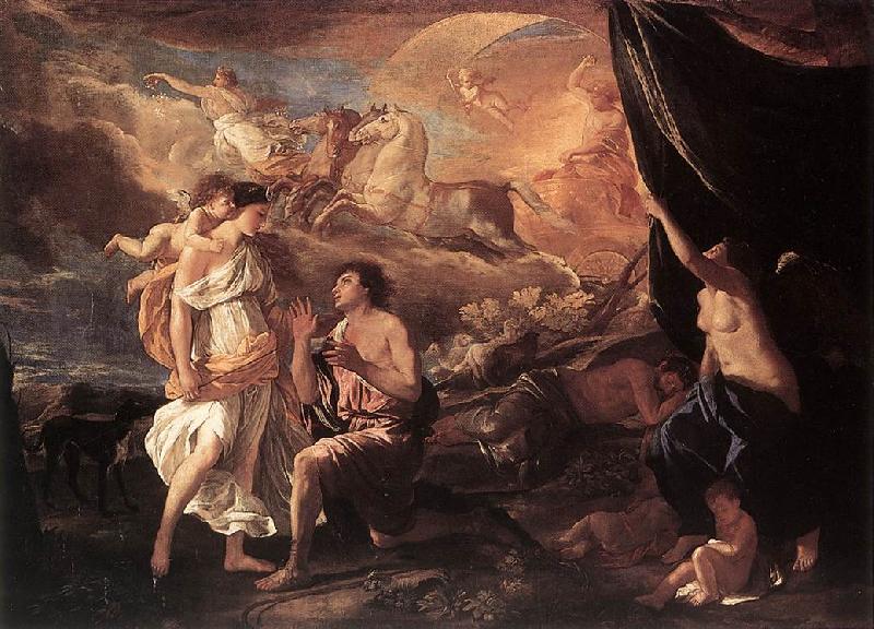 Nicolas Poussin Selene and Endymion